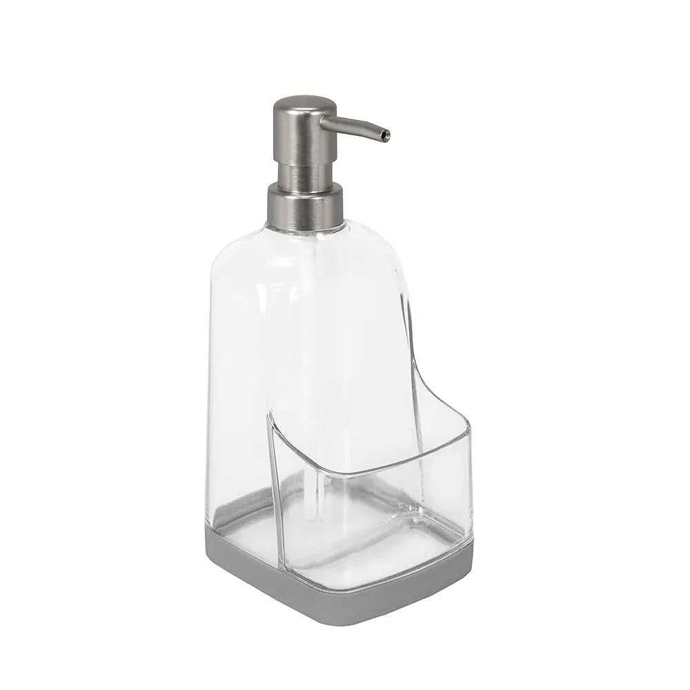 Kitchen Soap Dispenser with Sponge Holder for Kitchen Sink Organization, Easy to Clean Soap Pump Sponge Holder Storage
Kitchen Soap Dispenser with Sponge Holder for Kitchen Sink Organization, Easy to Clean Soap Pump Sponge Holder Storage