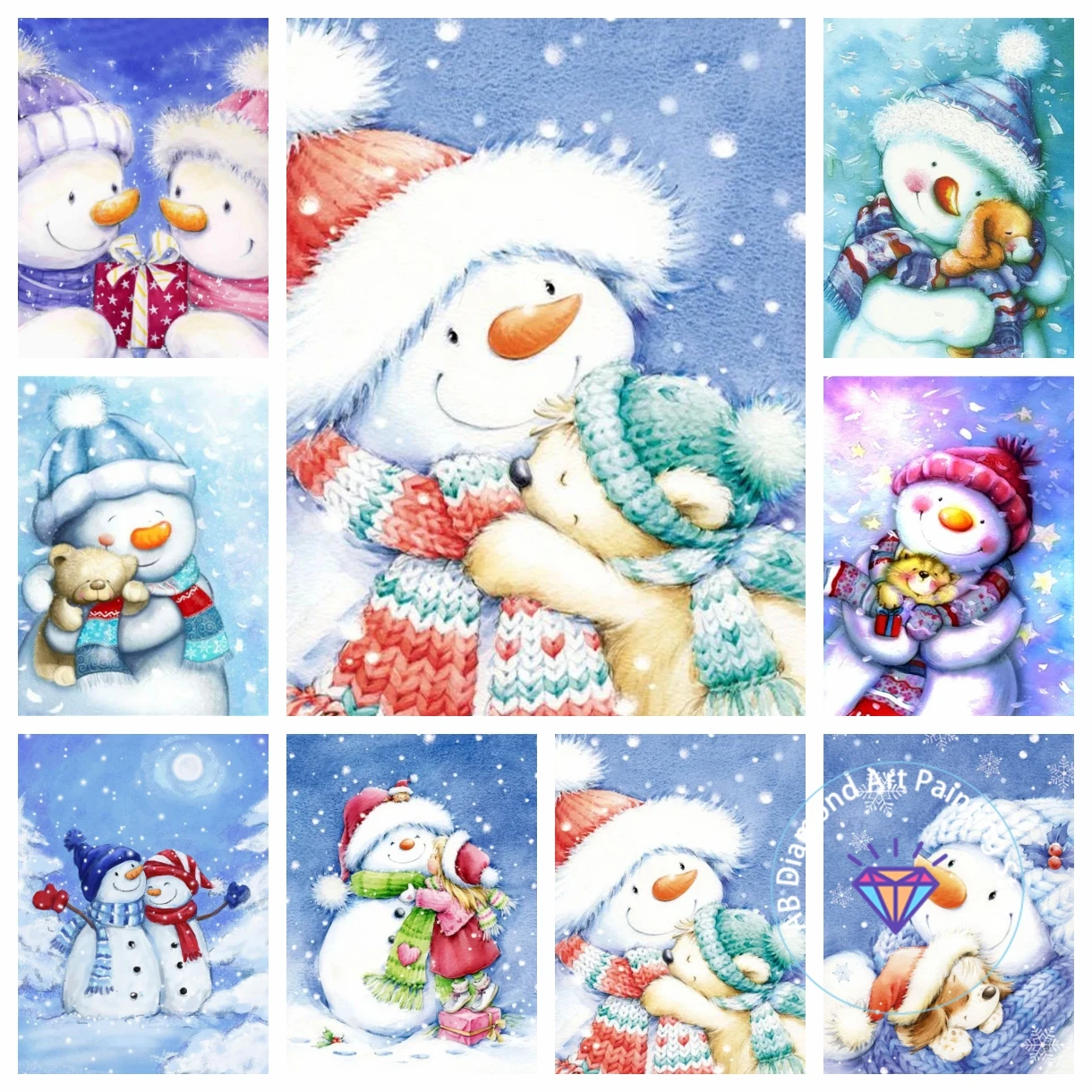 Snowman Winter AB Diamond Painting Kit 5D DIY Diamond Embroidery Cross Stitch Handmade Art Gift Crafts Home Decor Gift
Snowman Winter AB Diamond Painting Kit 5D DIY Diamond Embroidery Cross Stitch Handmade Art Gift Crafts Home Decor Gift