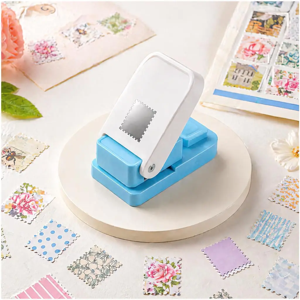 Heavy Duty Stamp Shaped Hole Punch, Cuts Paper Up to 500 GSM, 1x0.82 Inch Stamp Die
Heavy Duty Stamp Shaped Hole Punch, Cuts Paper Up to 500 GSM, 1x0.82 Inch Stamp Die