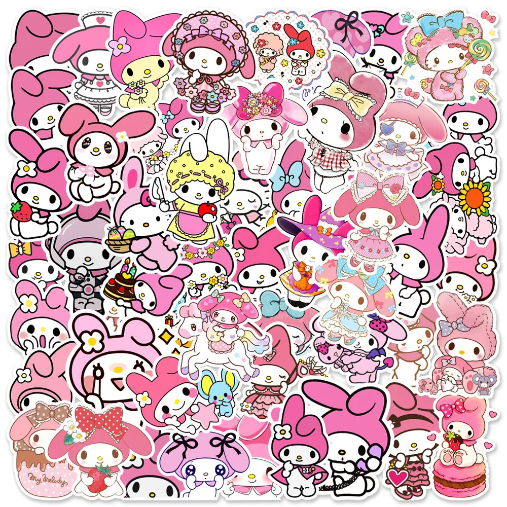 10/30/50pcs Sanrio Melody Anime Stickers Kawaii Cartoon Kids Girls Sticker Toy DIY Guitar Phone Notebook Car Cute Graffiti Decal
10/30/50pcs Sanrio Melody Anime Stickers Kawaii Cartoon Kids Girls Sticker Toy DIY Guitar Phone Notebook Car Cute Graffiti Decal
