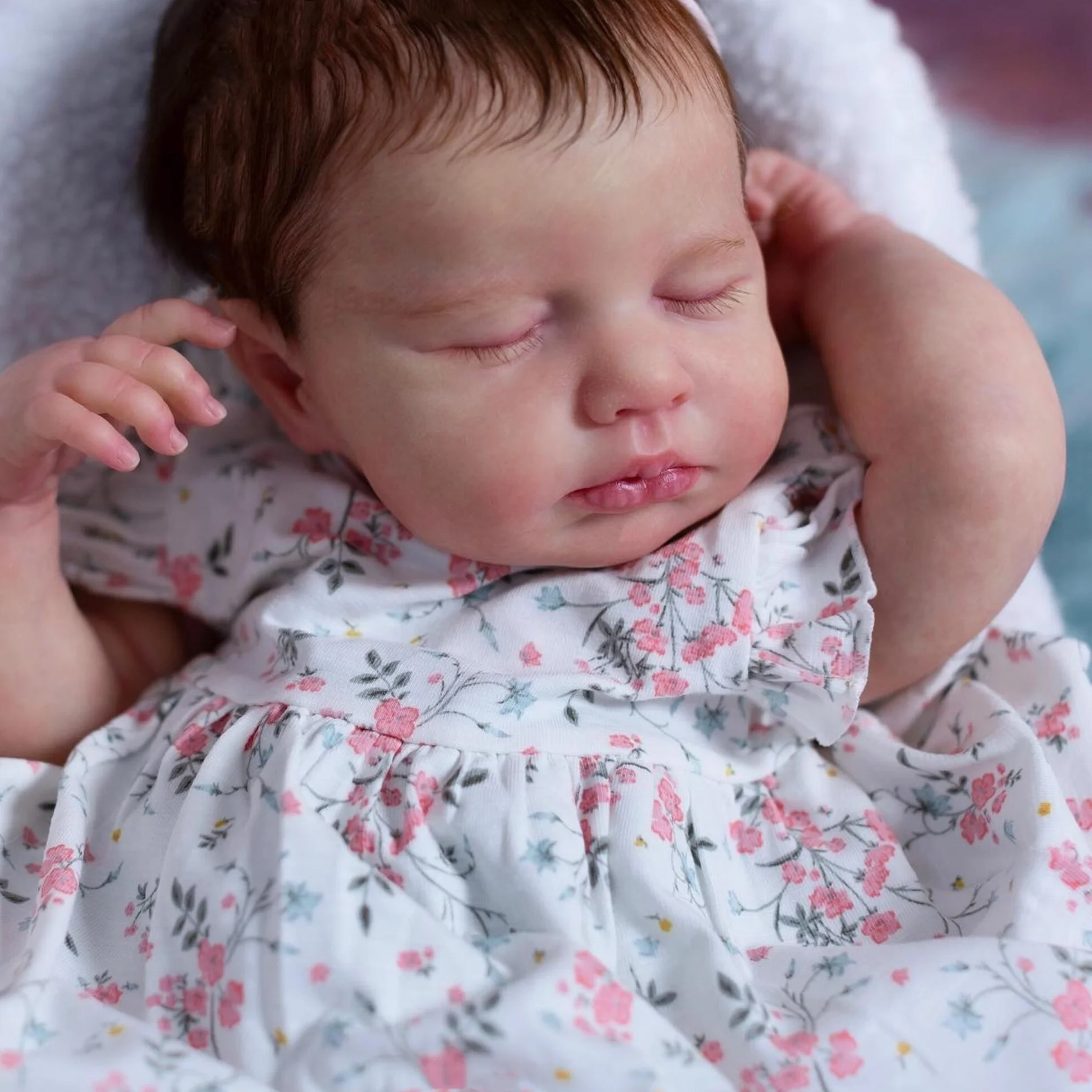 BZDOLL 48 CM 3D-Paint Skin Reborn Baby Sleeping Doll Cloth Body Toy 19inch Asleep LouLou Newborn Dolls Birthday Gift Collectable
BZDOLL 48 CM 3D-Paint Skin Reborn Baby Sleeping Doll Cloth Body Toy 19inch Asleep LouLou Newborn Dolls Birthday Gift Collectable