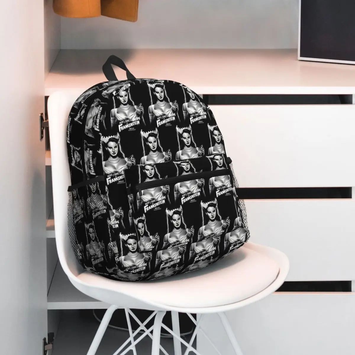 Lana Del Rey Frankenstein Backpack Student BookBag Children School Bag Laptop Shoulder Bags for Men Women
Lana Del Rey Frankenstein Backpack Student BookBag Children School Bag Laptop Shoulder Bags for Men Women