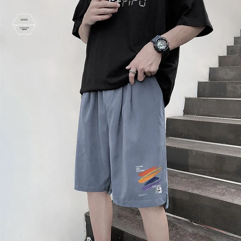 Летние тонкие спортивные свободные пляжные шорты для мужчин, укороченные, в корейском стиле, повседневные свободные брюки
Летние тонкие спортивные свободные пляжные шорты для мужчин, укороченные, в корейском стиле, повседневные свободные брюки