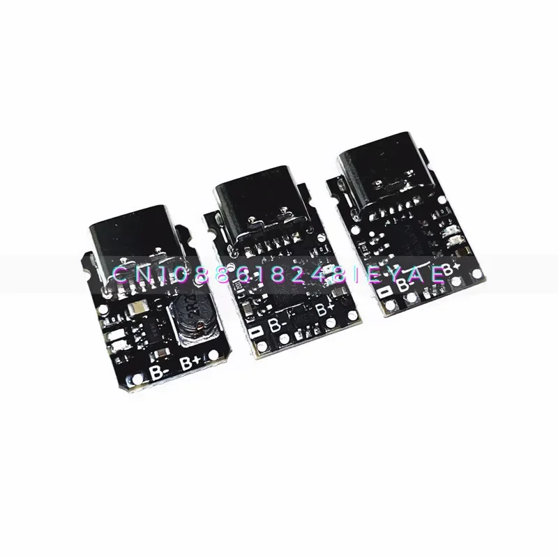 Встроенный модуль зарядки и разрядки Type-c5V 3,7 В 4,2 В 18650 Защита платы повышения зарядки литиевой батареи
Встроенный модуль зарядки и разрядки Type-c5V 3,7 В 4,2 В 18650 Защита платы повышения зарядки литиевой батареи
