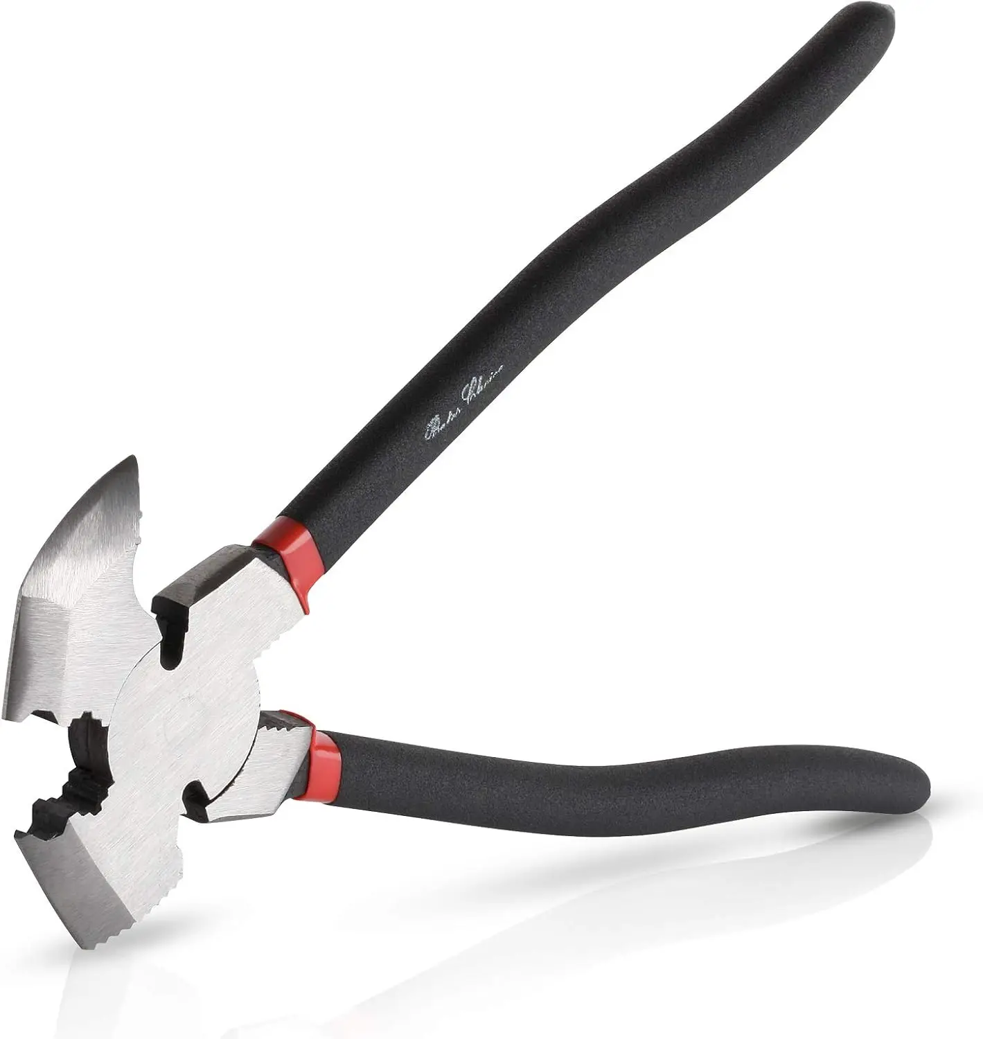 10.8 Inch Multi-Tool Fence Cutter, Nail Puller, Staple Puller for Efficient Fencing Work
10.8 Inch Multi-Tool Fence Cutter, Nail Puller, Staple Puller for Efficient Fencing Work