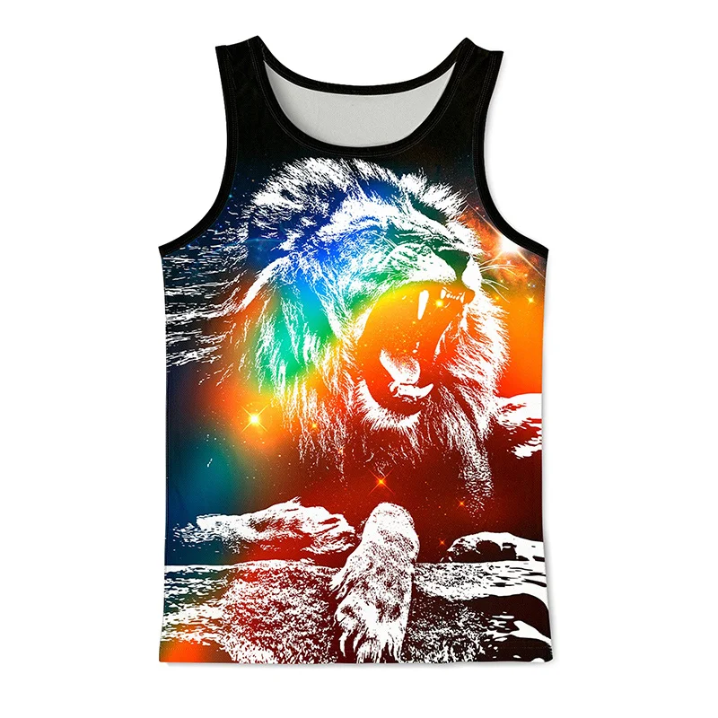 3D Printed Color Animal Pattern Men's Tank Tops Retro Trend Hip Hop Street Vest Summer Daily Sports Loose Comfortable Clothing
3D Printed Color Animal Pattern Men's Tank Tops Retro Trend Hip Hop Street Vest Summer Daily Sports Loose Comfortable Clothing