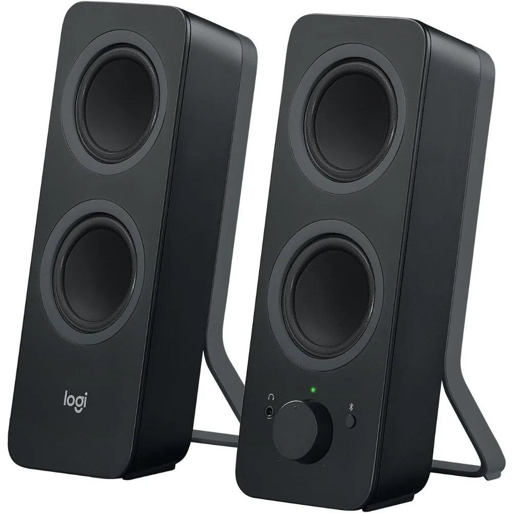 Z207 2.0 Stereo Computer Speakers with Bluetooth, Works with Bluetooth enabled devices and any device with a 3.5mm input
Z207 2.0 Stereo Computer Speakers with Bluetooth, Works with Bluetooth enabled devices and any device with a 3.5mm input