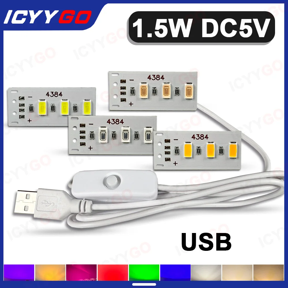 DC 1.5W 4W 12W 5V Color Ambient Light Source Panel Red Blue Green Purple Yellow White USB Switch Cable Light Source Board
DC 1.5W 4W 12W 5V Color Ambient Light Source Panel Red Blue Green Purple Yellow White USB Switch Cable Light Source Board