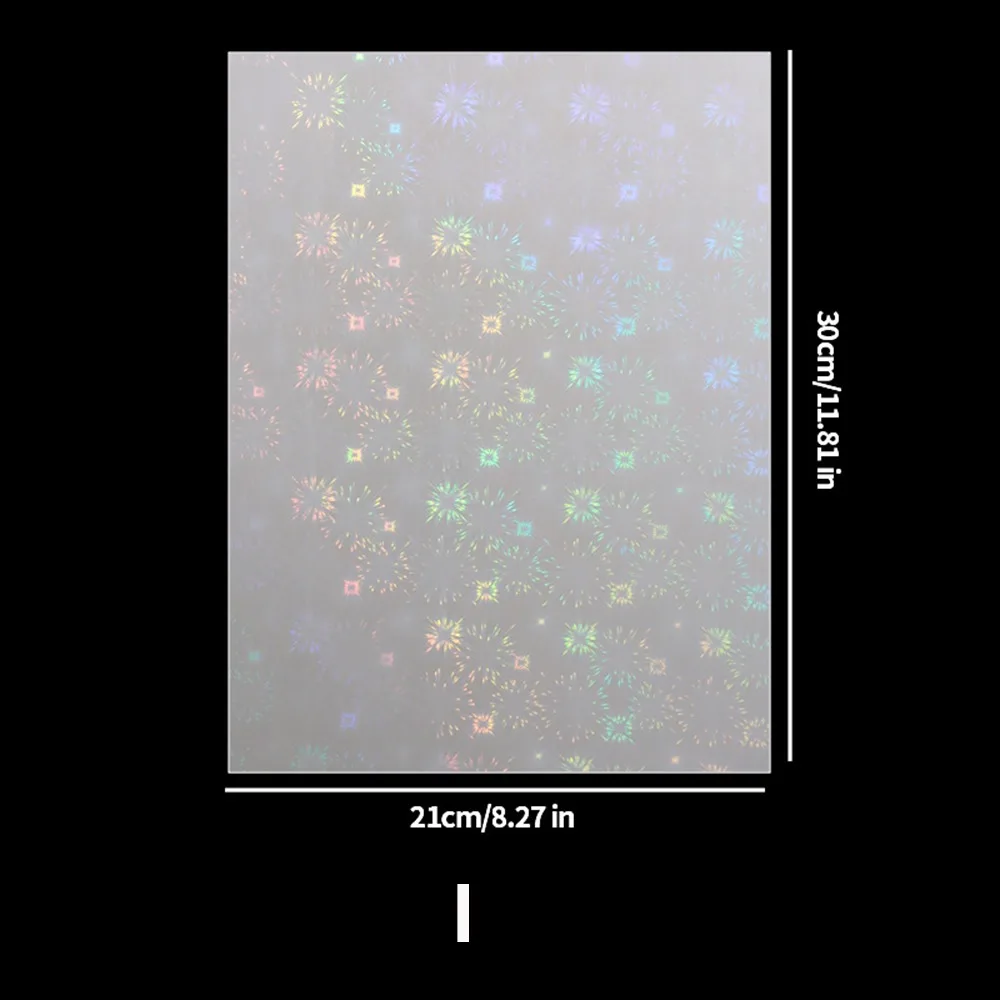 5Pcs A4 Holographic Lamination Film Clear Transparent Holographic Vinyl Stickers Paper Heart Stars Waterproof
5Pcs A4 Holographic Lamination Film Clear Transparent Holographic Vinyl Stickers Paper Heart Stars Waterproof