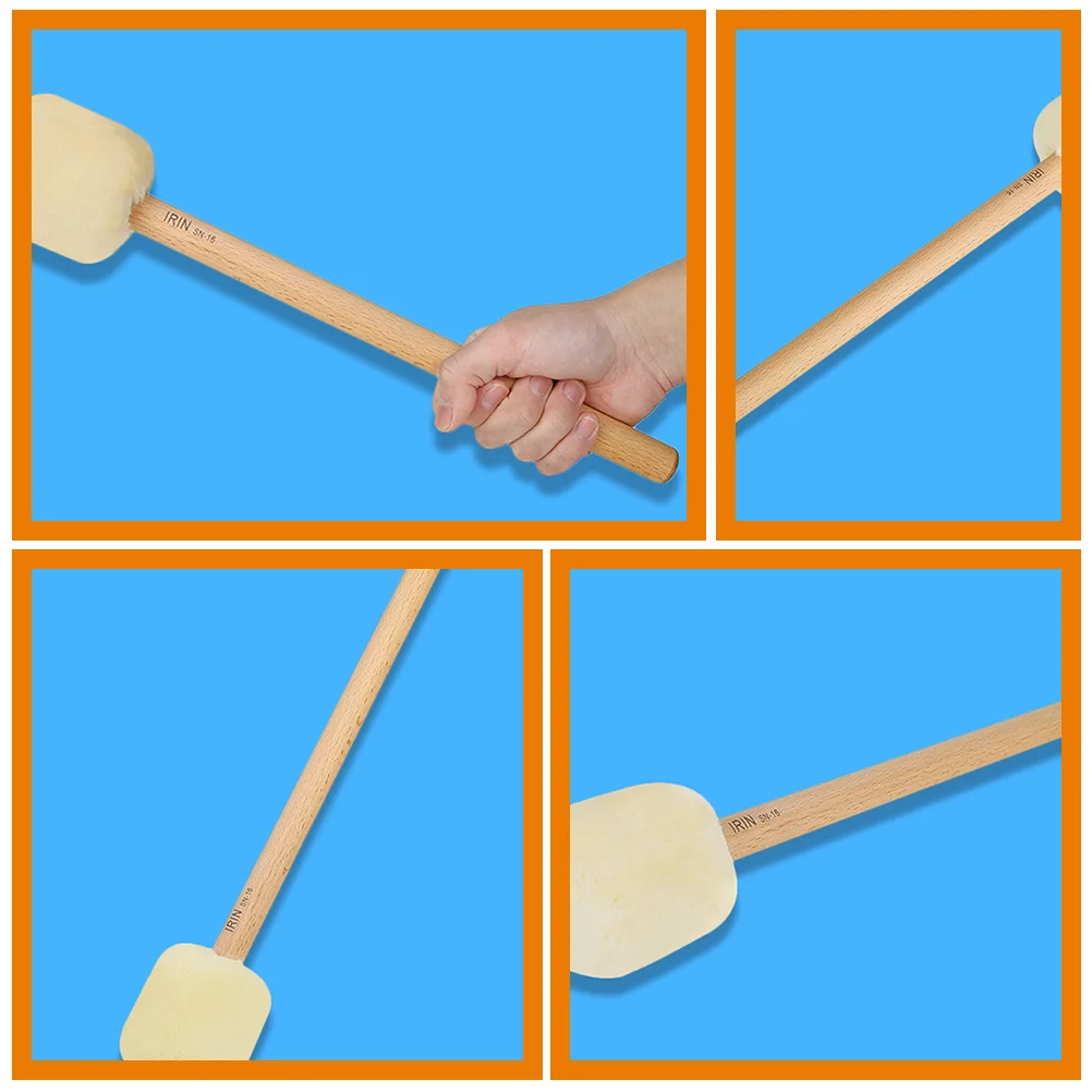 2pcs White SN-16 Beech Handle Bass Drumsticks Heads Durable Elastic Suitable Percussion Instruments Accessories
2pcs White SN-16 Beech Handle Bass Drumsticks Heads Durable Elastic Suitable Percussion Instruments Accessories