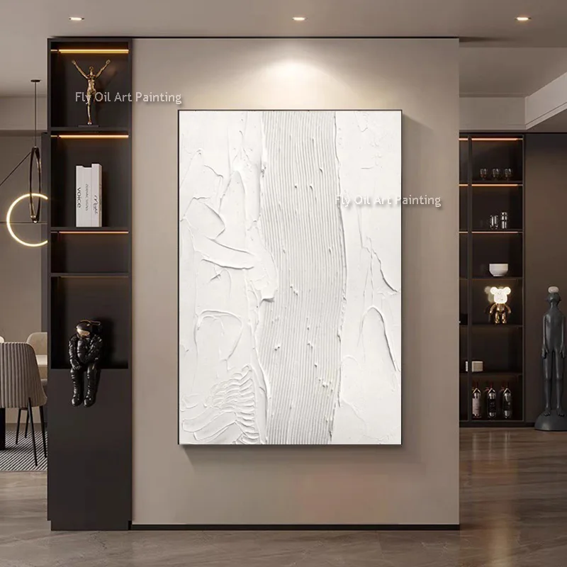 Original Artwork Handmade Pure White Knife Thick Canvas Wall Art Decor Simple Set Of Two Green Texture Oil Painting For Decor
Original Artwork Handmade Pure White Knife Thick Canvas Wall Art Decor Simple Set Of Two Green Texture Oil Painting For Decor