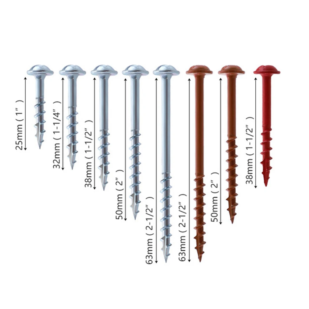 100 Pcs Self-tapping Screws Oblique Hole Small Coarse Tooth Silver Half Masonry 
100 Pcs Self-tapping Screws Oblique Hole Small Coarse Tooth Silver Half Masonry