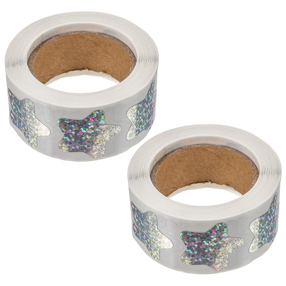 2 Rolls Sparkle Star Stickers Five-Pointed Shaped Adhesive Labels for Student Rewards Classroom Incentives Home Schedule Tags
2 Rolls Sparkle Star Stickers Five-Pointed Shaped Adhesive Labels for Student Rewards Classroom Incentives Home Schedule Tags