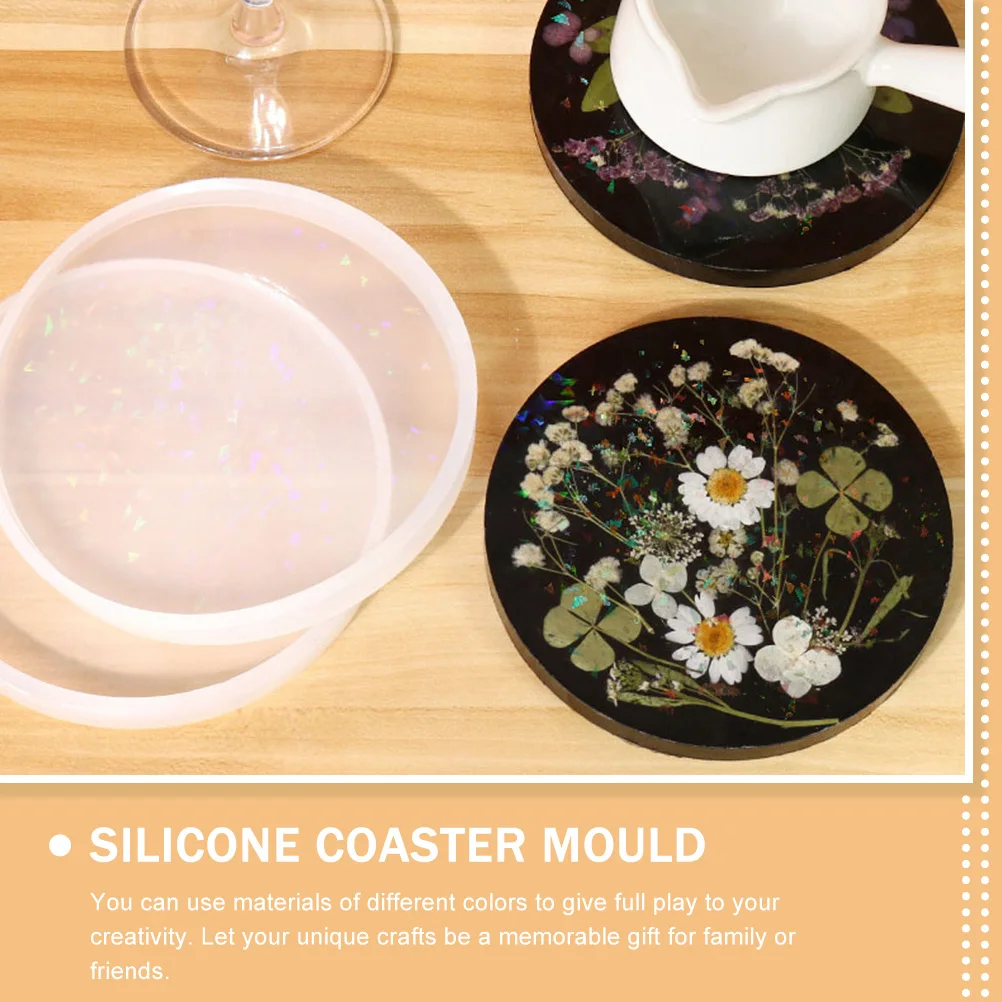 Laser Coaster Mold Craft Project Silicone Mould Manual Durable Making Molds Epoxy Silica Gel Coasters Easy to Operate DIY
Laser Coaster Mold Craft Project Silicone Mould Manual Durable Making Molds Epoxy Silica Gel Coasters Easy to Operate DIY