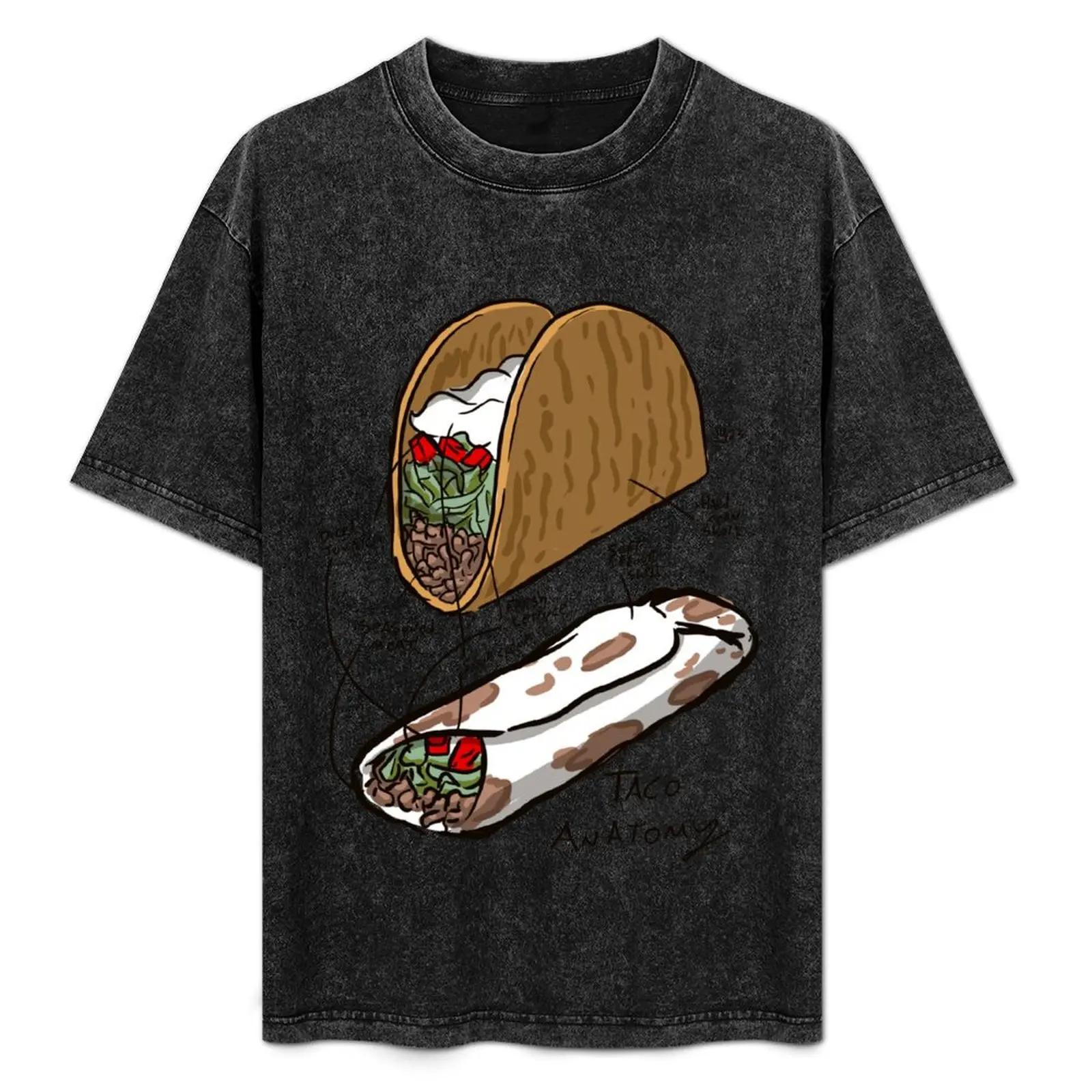 Taco Anatomy T-Shirt Work Duty Casual T-Shirt
Taco Anatomy T-Shirt Work Duty Casual T-Shirt
