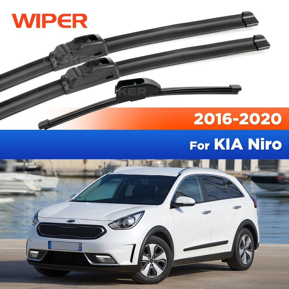 For KIA Niro 2016-2020 2017 2018 2019 Wiper Front & Rear Wiper Blades Windshield Windscreen Window Brushes 26"+16"+13"
For KIA Niro 2016-2020 2017 2018 2019 Wiper Front & Rear Wiper Blades Windshield Windscreen Window Brushes 26"+16"+13"