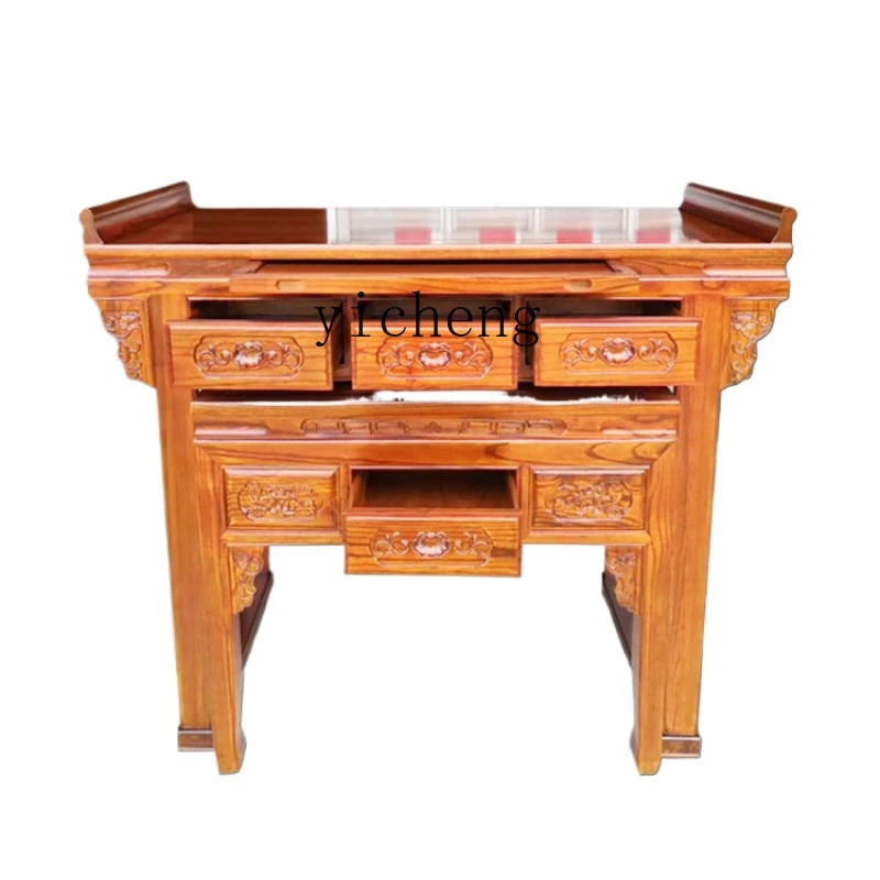 Solid Wood Altar Shrine Worship Table Home Living Room Buddha Table Buddha Cabinet
Solid Wood Altar Shrine Worship Table Home Living Room Buddha Table Buddha Cabinet