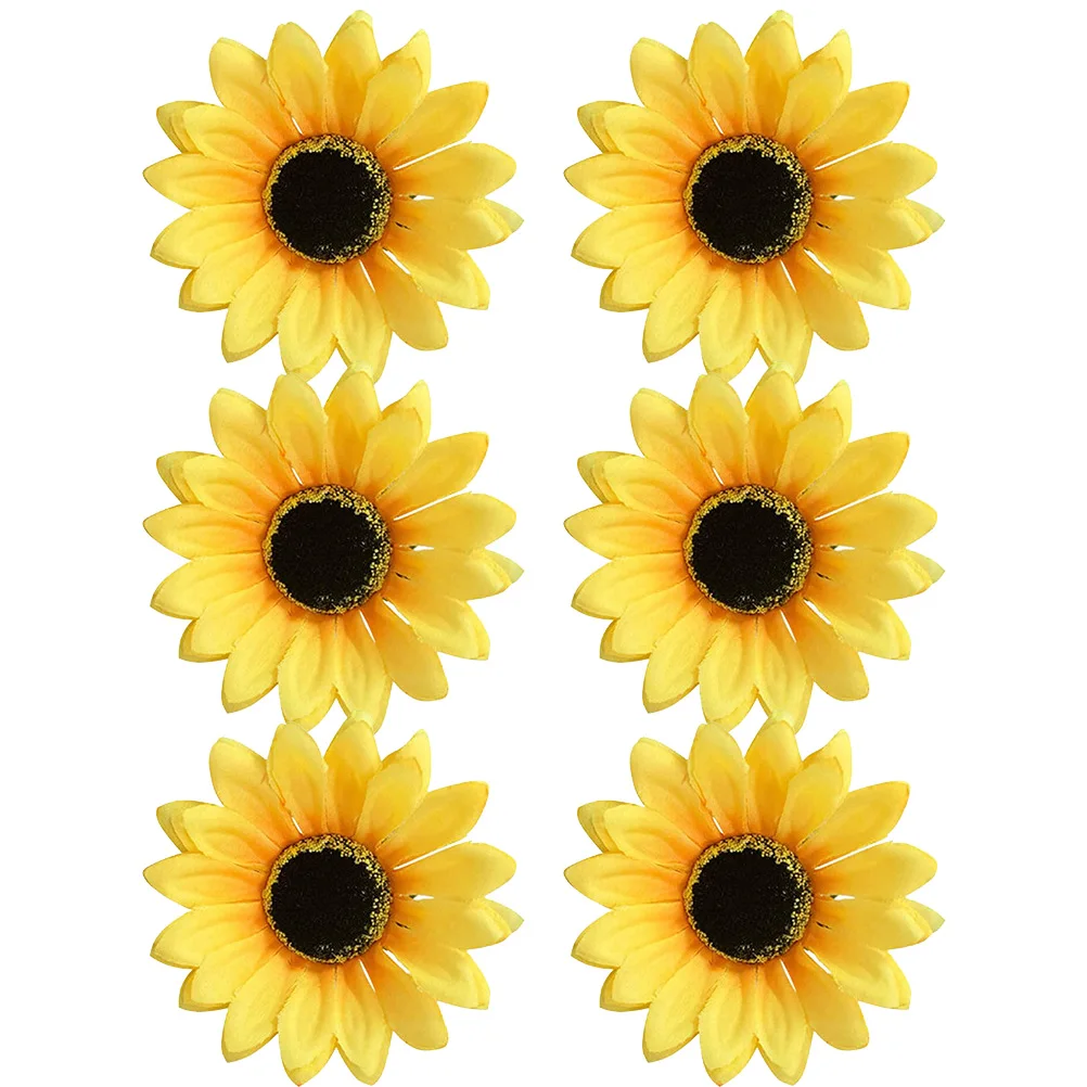 6 Pcs Artificial Flower Napkin Rings Elegant Rope Decorative Sunflower Holders Plastic Kitchen Bar Accessories
6 Pcs Artificial Flower Napkin Rings Elegant Rope Decorative Sunflower Holders Plastic Kitchen Bar Accessories