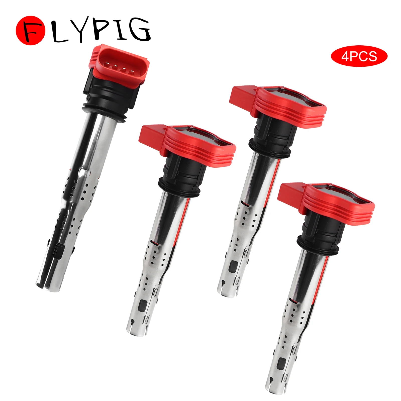 4x Ignition Coil for Audi 8 A3 A4 A5 A6 A8 TT Q3 Q5 VW Jetta Passat Golf 06E905115E 06E905115F 06E905115 07K905715F 06E905115G
4x Ignition Coil for Audi 8 A3 A4 A5 A6 A8 TT Q3 Q5 VW Jetta Passat Golf 06E905115E 06E905115F 06E905115 07K905715F 06E905115G