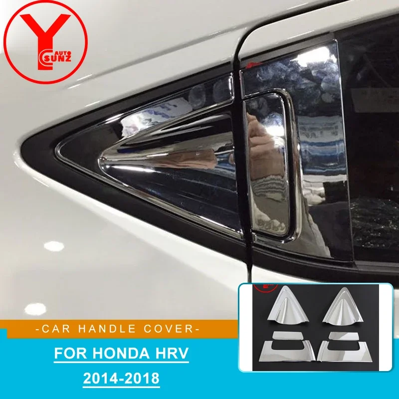 Rear 2 Sides Door Handle Bowl Cover Decoration Handle Trim Insert For Honda VEZEL HRV H-RV 2014 2015 2016 2017 2018 YCSUNZ 
Rear 2 Sides Door Handle Bowl Cover Decoration Handle Trim Insert For Honda VEZEL HRV H-RV 2014 2015 2016 2017 2018 YCSUNZ
