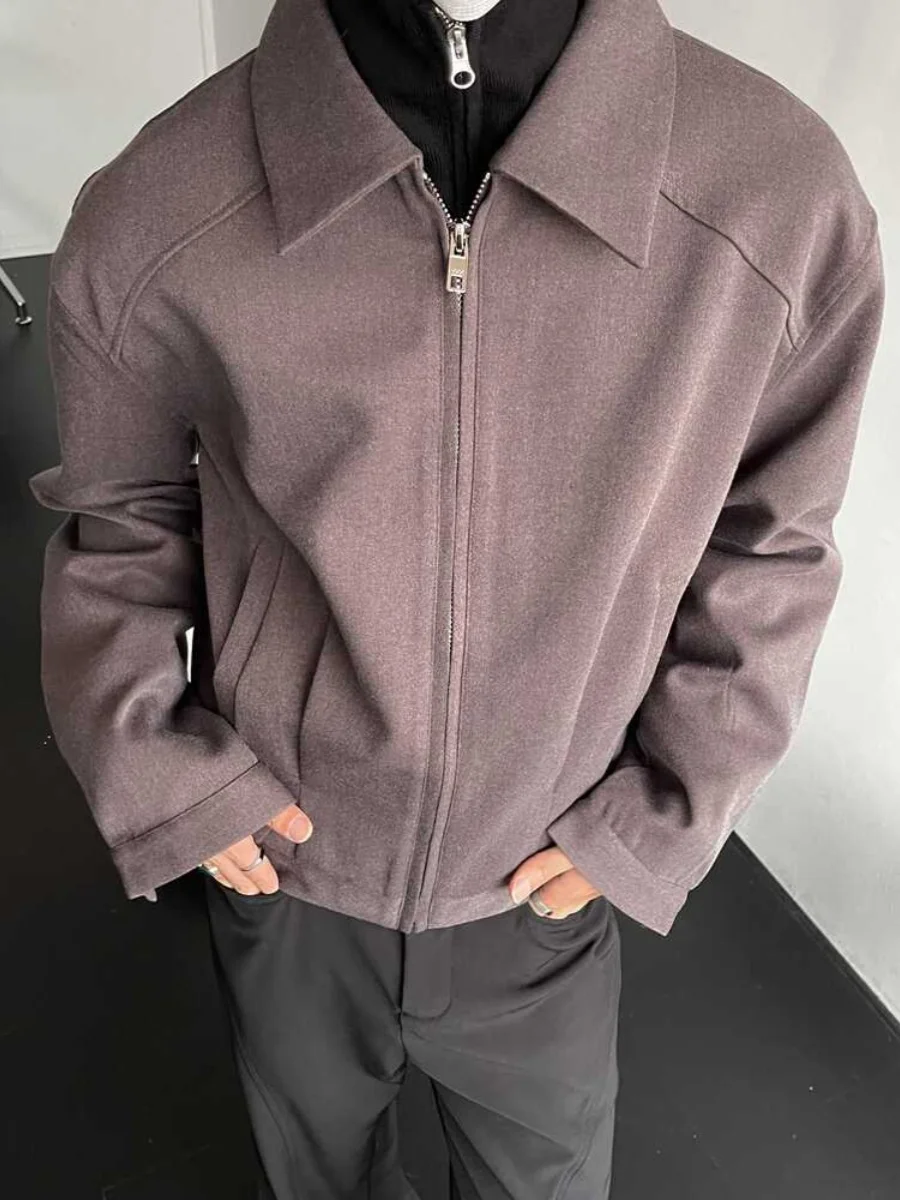 American Retro ort Padded oulder Jaet Men's Spring Autumn Loose Casual Boxy Collar Color Outerwear
American Retro ort Padded oulder Jaet Men's Spring Autumn Loose Casual Boxy Collar Color Outerwear