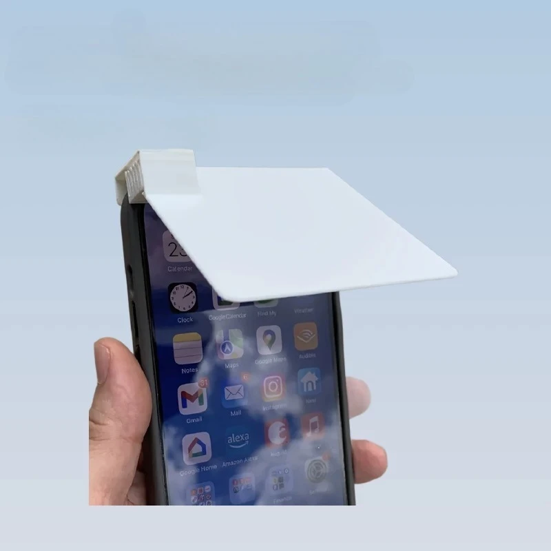 3D Printed Mobile Phone Sunshade Anti-UV Adjustable Angle Phone Screen Visor Anti-Glare Portable Cellphone Screen Hood
3D Printed Mobile Phone Sunshade Anti-UV Adjustable Angle Phone Screen Visor Anti-Glare Portable Cellphone Screen Hood