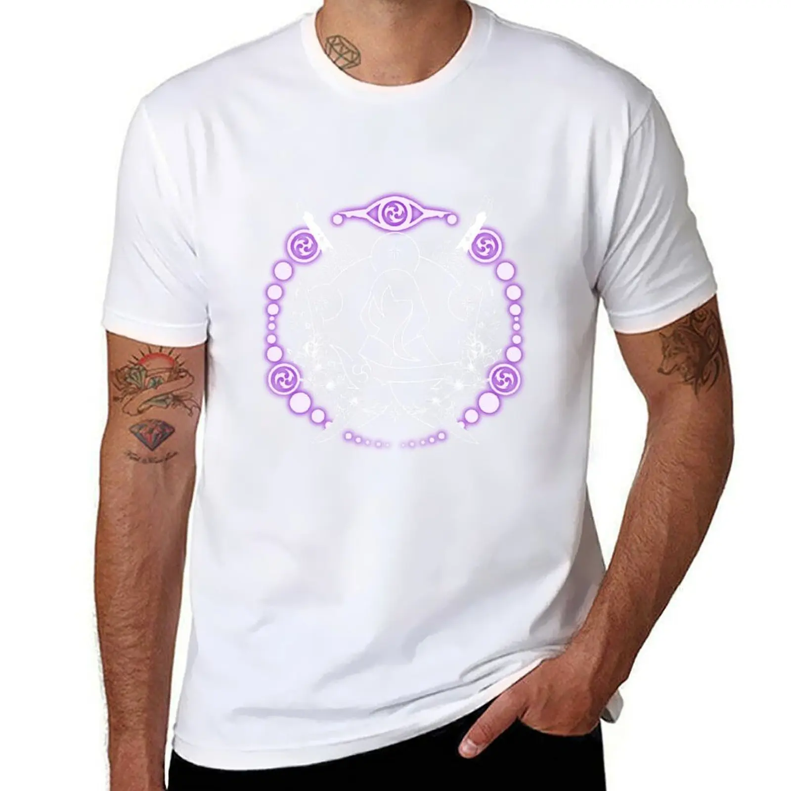 Raiden Shogun Constellation Design White T-Shirt t shirts with prints cotton t shirts man 100% T-Shirt
Raiden Shogun Constellation Design White T-Shirt t shirts with prints cotton t shirts man 100% T-Shirt