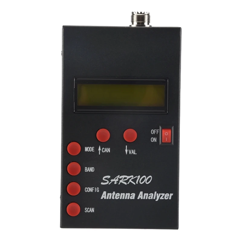 New SARK100 Antenna Analyzer Meter 1-60MHz Shortwave SWR Antenna Analyzer with 1.0 to 9.99 SWR Usable Measurement Range
New SARK100 Antenna Analyzer Meter 1-60MHz Shortwave SWR Antenna Analyzer with 1.0 to 9.99 SWR Usable Measurement Range