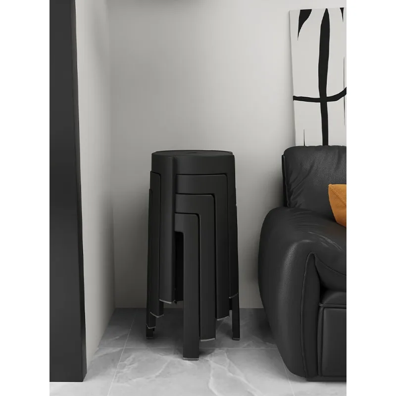 Plastic stool thickened household stackable windmill round stool modern simple living room dining table high chair cooked glue b
Plastic stool thickened household stackable windmill round stool modern simple living room dining table high chair cooked glue b