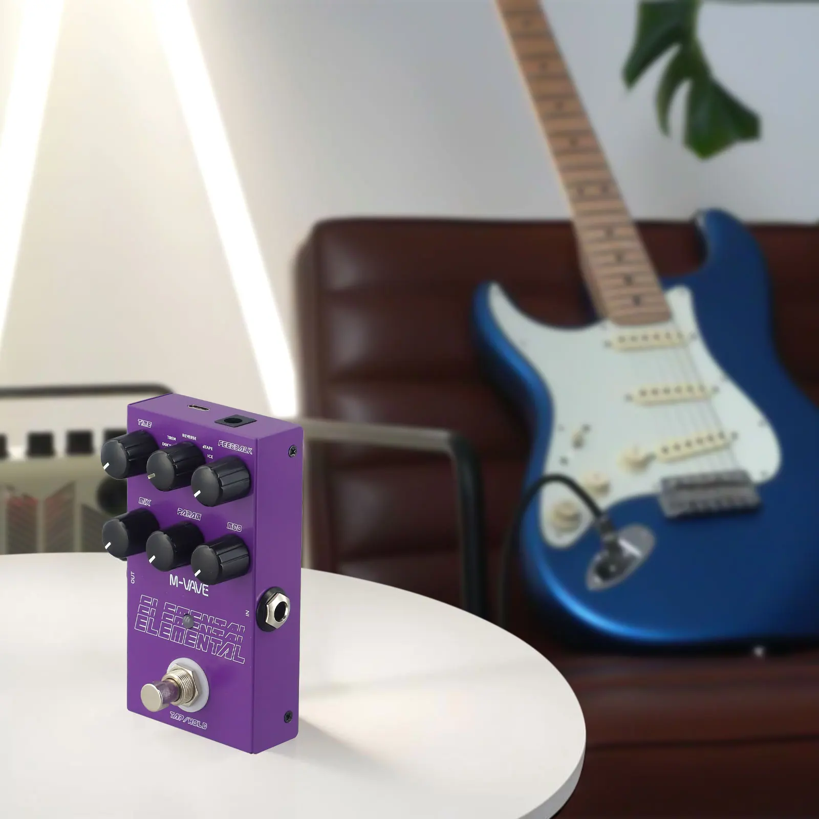 For Music Experimentation 112L*68W*40Hmm Delay Effects Pedal Pristine Sound Quality Dynamic Response For Guitar
For Music Experimentation 112L*68W*40Hmm Delay Effects Pedal Pristine Sound Quality Dynamic Response For Guitar