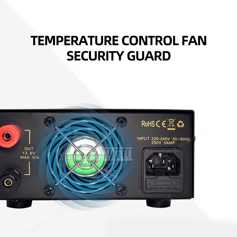 QJ-PS30SW I 30A switching power supply compact 13.8v power supply
QJ-PS30SW I 30A switching power supply compact 13.8v power supply