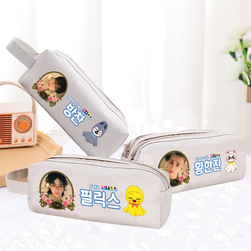 Stray Kids SKZOO Kpop Idol Felix HyunJin New Pencil Box Canclot Cute Pencil Box Makeup Bag Large Capacity Pencil Box
Stray Kids SKZOO Kpop Idol Felix HyunJin New Pencil Box Canclot Cute Pencil Box Makeup Bag Large Capacity Pencil Box