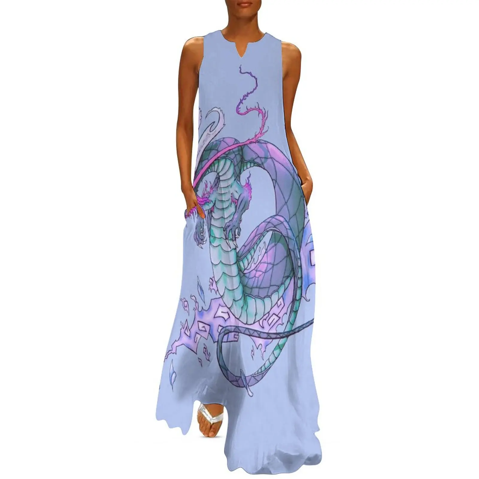Dragon Tattoo Art, Pastel Long Dress women's summer dresses 2025 dresses summer woman 2025 evening dress ladies Clothing female
Dragon Tattoo Art, Pastel Long Dress women's summer dresses 2025 dresses summer woman 2025 evening dress ladies Clothing female