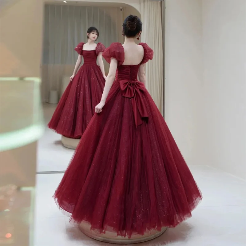 Red One-oulder Wedding Dr Prince Sle Long Skirt ort Sve Bridesmaid Gown for Engagement Par Banquet Ceremony
Red One-oulder Wedding Dr Prince Sle Long Skirt ort Sve Bridesmaid Gown for Engagement Par Banquet Ceremony