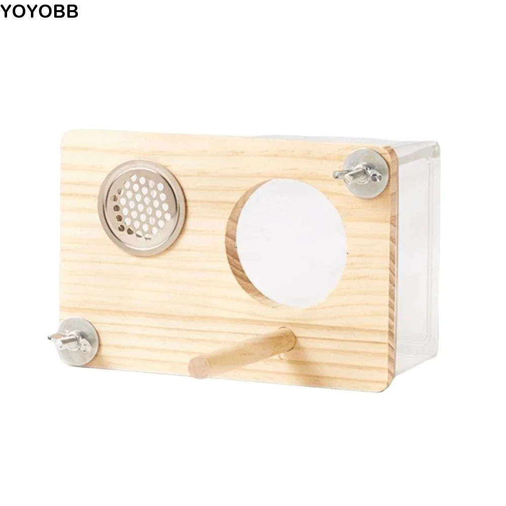 Transparent Parakeet Nesting Box Breathable Visible Bird Breeding Box with Perch Odor Resistant Bird Cage House Breeding Season
Transparent Parakeet Nesting Box Breathable Visible Bird Breeding Box with Perch Odor Resistant Bird Cage House Breeding Season