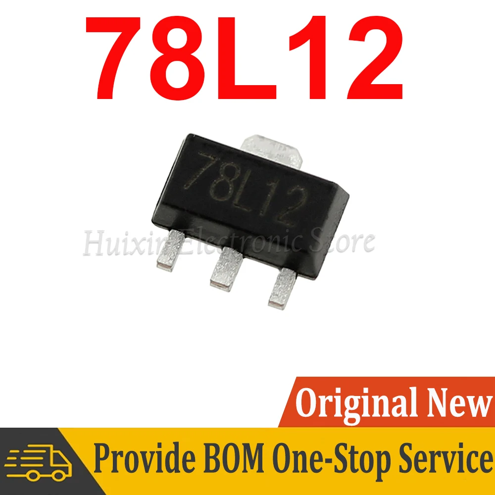 20pcs 78L12 SOT-89 SMD 12V SOT89 SOT three-terminal regulator New and Original IC Chipset
20pcs 78L12 SOT-89 SMD 12V SOT89 SOT three-terminal regulator New and Original IC Chipset