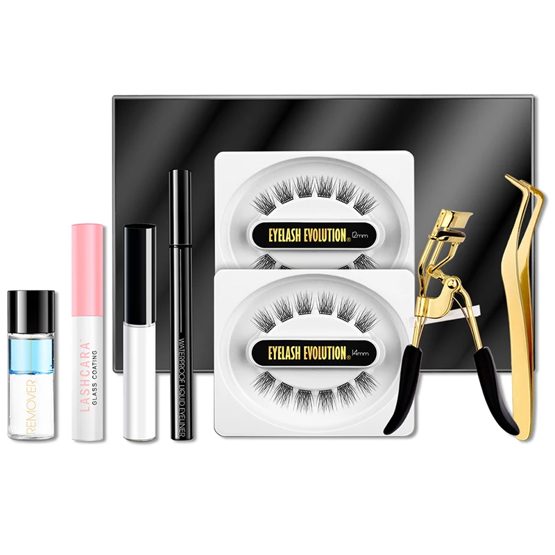 DIY Eyelash Extension Kit With 3D Volume 12/14mm Lash Clusters Individual Lashes Coating Remover Tweezers Eyelash Glue
DIY Eyelash Extension Kit With 3D Volume 12/14mm Lash Clusters Individual Lashes Coating Remover Tweezers Eyelash Glue