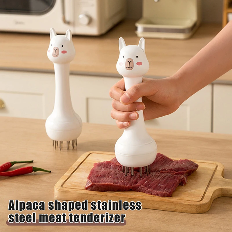 NEW Stainless Steel Loose Meat Needle Meat Tenderizer Household Quick Insert Beef Artifact Loose Meat Hammer Steak Kitchen Tools
NEW Stainless Steel Loose Meat Needle Meat Tenderizer Household Quick Insert Beef Artifact Loose Meat Hammer Steak Kitchen Tools