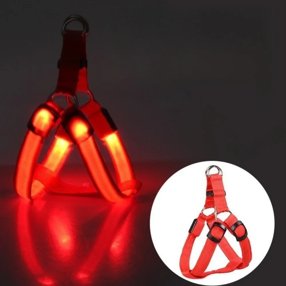 Light Up LED Dog Harness Rechargeable Adjustable Luminous Pet Chest Strap Flashing Soft Dog Glowing Vest Night Walking The Dog
Light Up LED Dog Harness Rechargeable Adjustable Luminous Pet Chest Strap Flashing Soft Dog Glowing Vest Night Walking The Dog