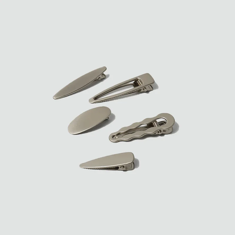 5PCS Japan Korea Style Alloy Hair Clips Sweet Cool Metal Duckbill Clips Hollow Design Trendy Side Hairpins
5PCS Japan Korea Style Alloy Hair Clips Sweet Cool Metal Duckbill Clips Hollow Design Trendy Side Hairpins