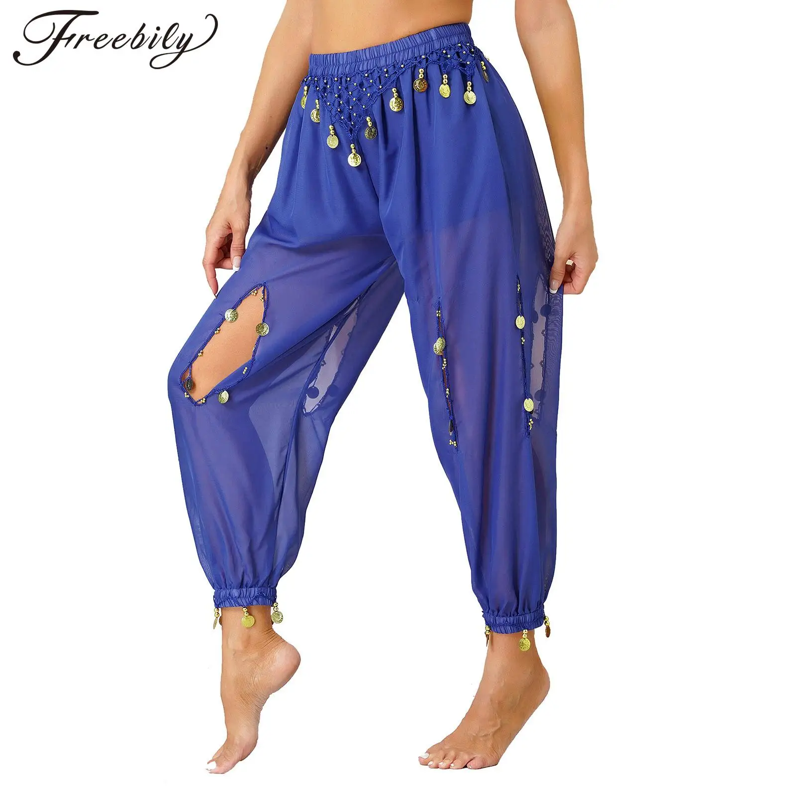 Women Belly Dance Costume One Size Long Trousers Bloomers Bellydance Tribal Pants India Bollywood Oriental Egypt Dancewear
Women Belly Dance Costume One Size Long Trousers Bloomers Bellydance Tribal Pants India Bollywood Oriental Egypt Dancewear
