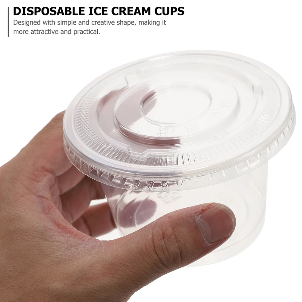 100pcs Plastic Sauce Cups Clear Disposable Portion Condiment Containers Lid Heat Resistance Seal Design Suitable for Parties 
100pcs Plastic Sauce Cups Clear Disposable Portion Condiment Containers Lid Heat Resistance Seal Design Suitable for Parties