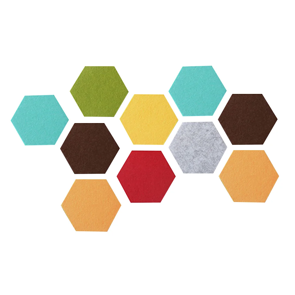 10 Pcs Stickers for Kids Decorative Message Board Self-adhesive Hexagon Shape Classroom Wall Felt Child
10 Pcs Stickers for Kids Decorative Message Board Self-adhesive Hexagon Shape Classroom Wall Felt Child