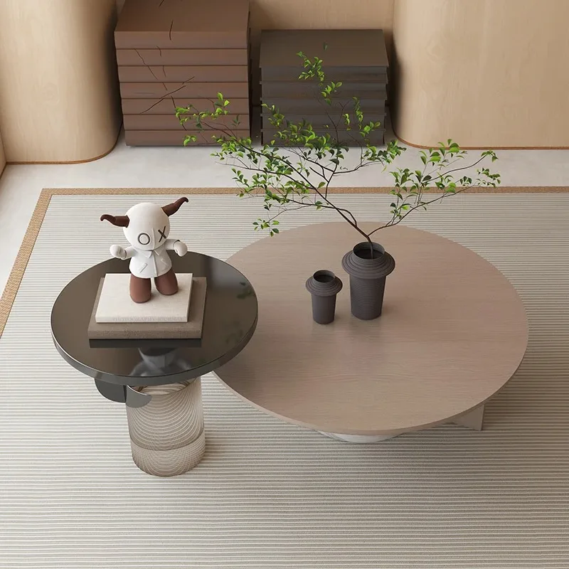 Fashion Creative Coffee Table Antique Simple Round Minimalist Unique Safe Side Table Aesthetic Mesas Bajas Ornaments Home Decor
Fashion Creative Coffee Table Antique Simple Round Minimalist Unique Safe Side Table Aesthetic Mesas Bajas Ornaments Home Decor