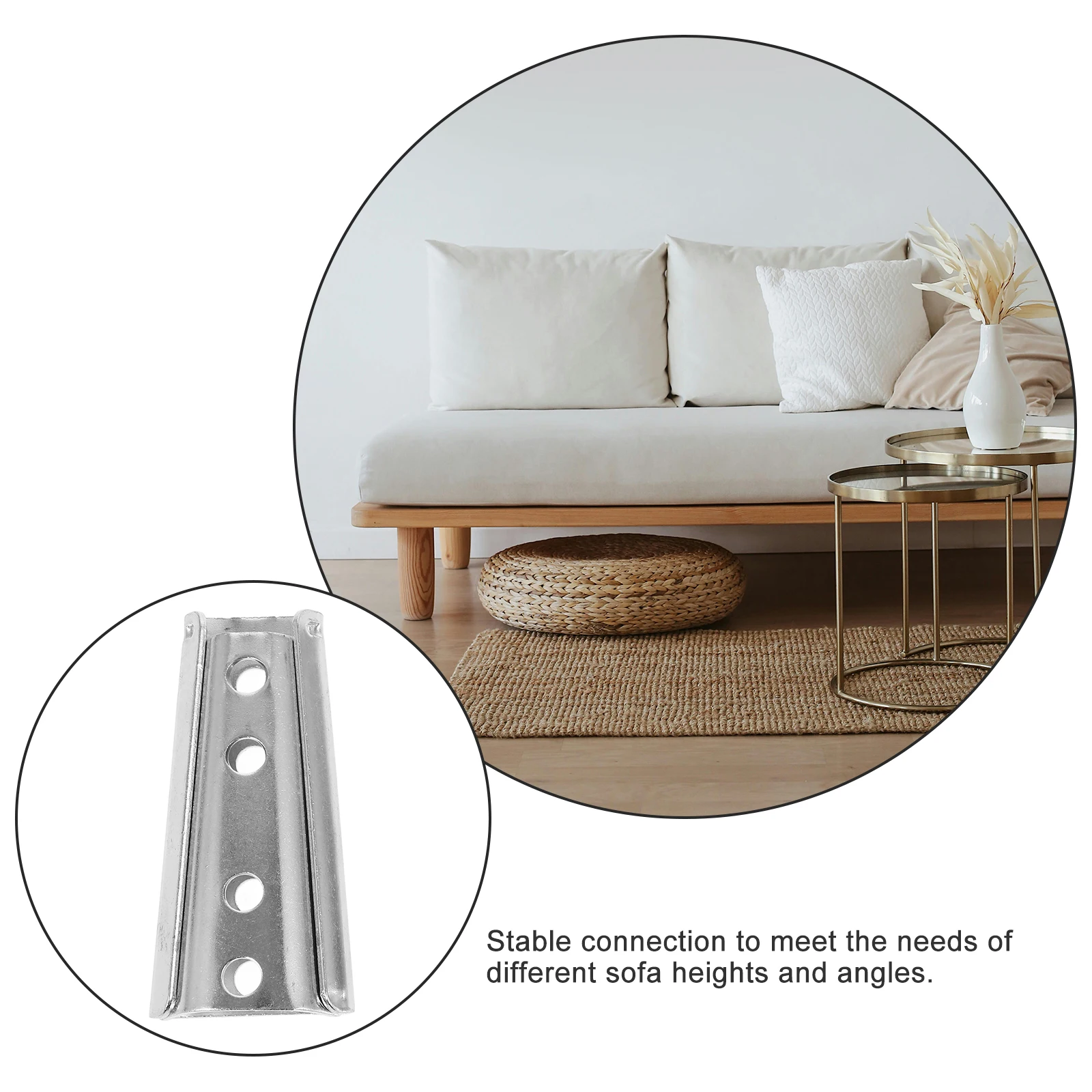 4pcs Sofa Fasteners Furniture Connectors for Bed Frame Slides Locks Iron Material Stable Load-bearing Easy Installation
4pcs Sofa Fasteners Furniture Connectors for Bed Frame Slides Locks Iron Material Stable Load-bearing Easy Installation