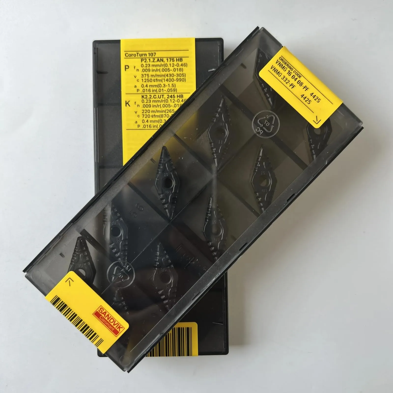 Original SANDVIK / VNMG160408-PF 4425 / Hard alloy CNC Blade 10 Pcs
Original SANDVIK / VNMG160408-PF 4425 / Hard alloy CNC Blade 10 Pcs