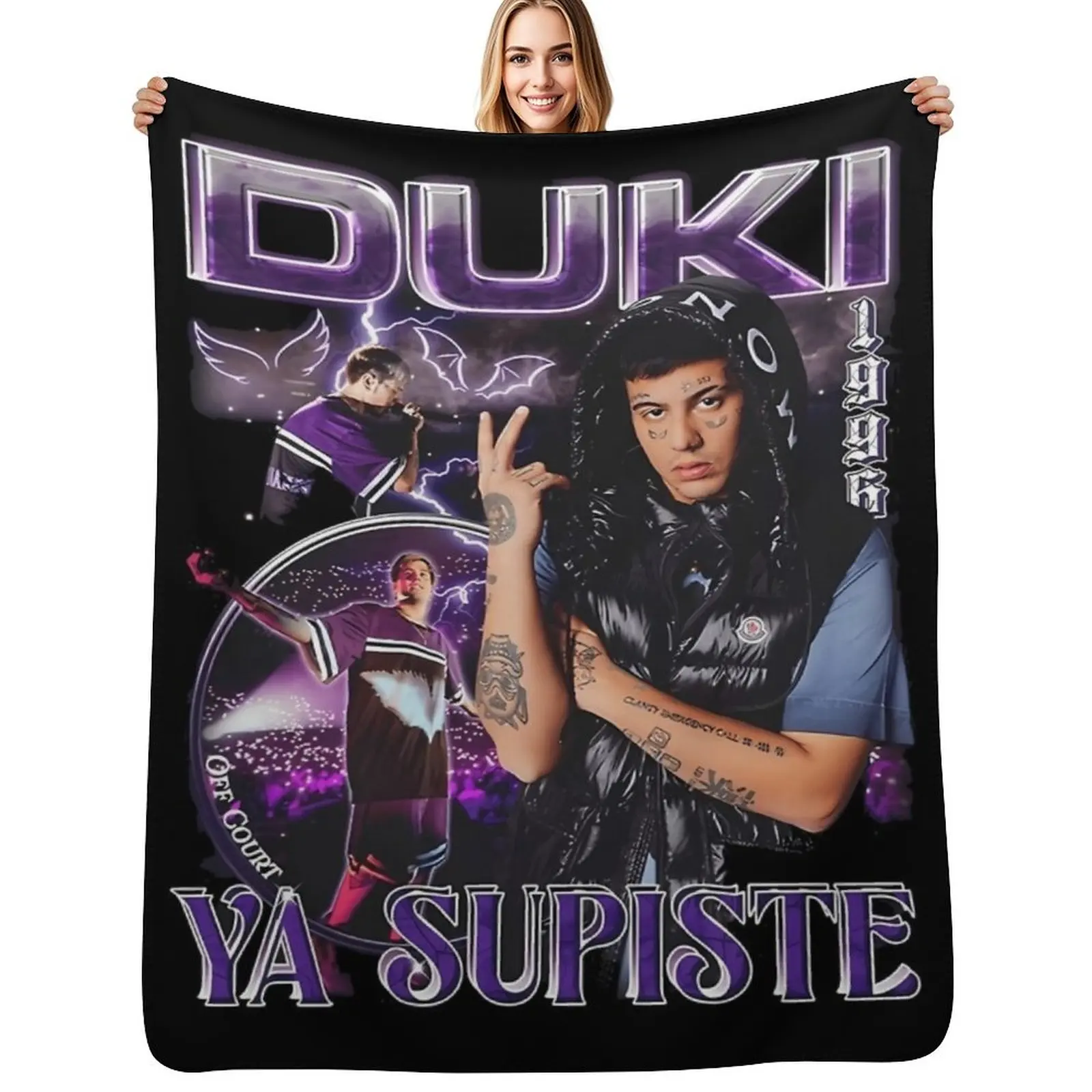Duki Throw Blanket Summer Cool Breathable Blanket for Sleeping
Duki Throw Blanket Summer Cool Breathable Blanket for Sleeping