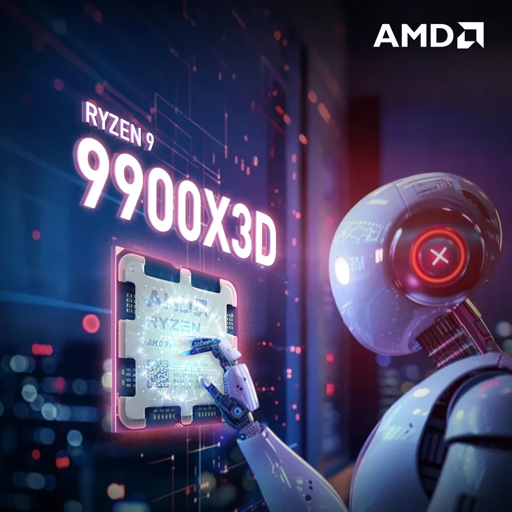 NEW AMD Ryzen 9 9900X3D 12-Core 24-Thread Processor 5.5GHz 120W L3=128M DDR5 PCIe 5.0 Socket AM5 4NM R9 9900X3D but No Fan
NEW AMD Ryzen 9 9900X3D 12-Core 24-Thread Processor 5.5GHz 120W L3=128M DDR5 PCIe 5.0 Socket AM5 4NM R9 9900X3D but No Fan
