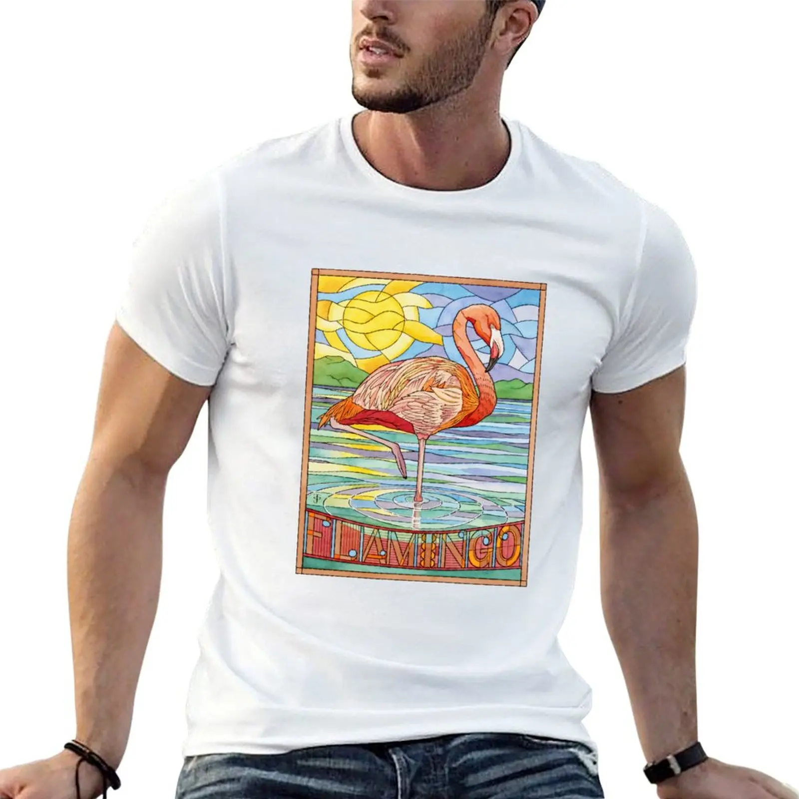 Flamingo T-Shirt cotton t shirts high quality t shirt man luxury cotton t shirts man 100% T-shirt
Flamingo T-Shirt cotton t shirts high quality t shirt man luxury cotton t shirts man 100% T-shirt