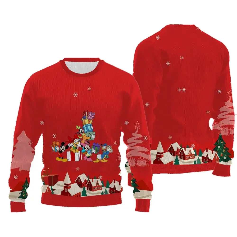 Funny Cartoon Pattern Printed Female Sweater for Christmas Round Neck Casual Women's Pullover Long Sleeved New Style Sweatshirt
Funny Cartoon Pattern Printed Female Sweater for Christmas Round Neck Casual Women's Pullover Long Sleeved New Style Sweatshirt